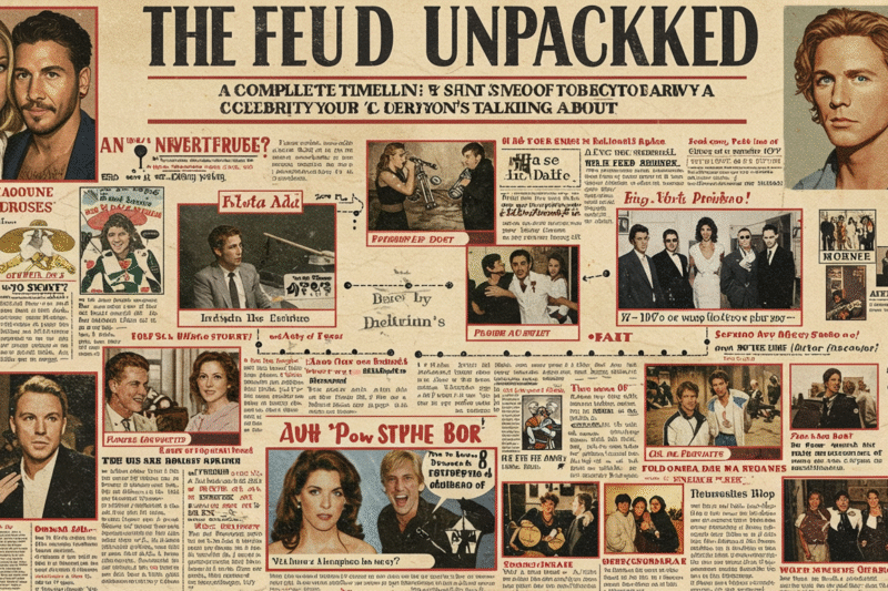 The Feud Unpacked: A Complete Timeline of the Celebrity Drama Everyone’s Talking About